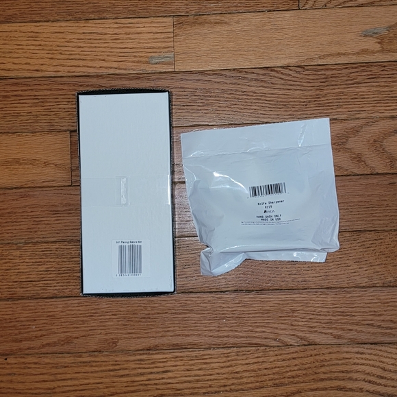 RADA S01 R119 Silver 3 Paring Knives Galore Gift Set w/ Knife Sharpener Wedding - Picture 5 of 9